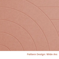 TruTile™ Acoustic Wall Panel, Wide Arc Pattern